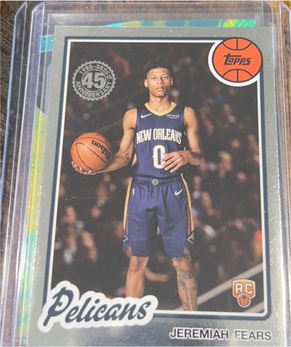 2025-26 Topps 45th Anniversary #80BK-98 Jeremiah Fears — front