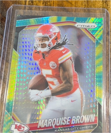 2025 Panini Prizm #287 Marquise Brown — front