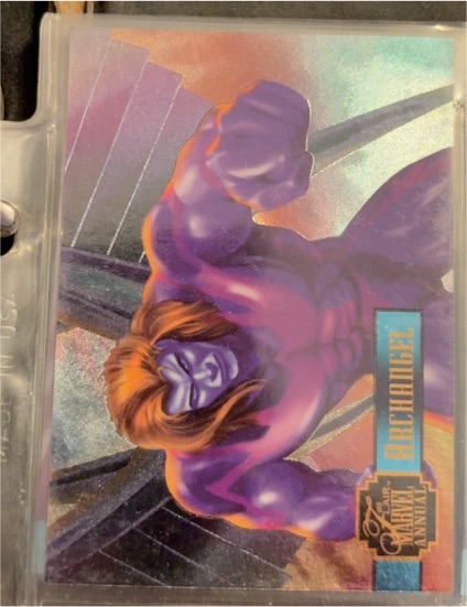 1995 Fleer Flair Marvel Annual Power Blast #16 Archangel — front