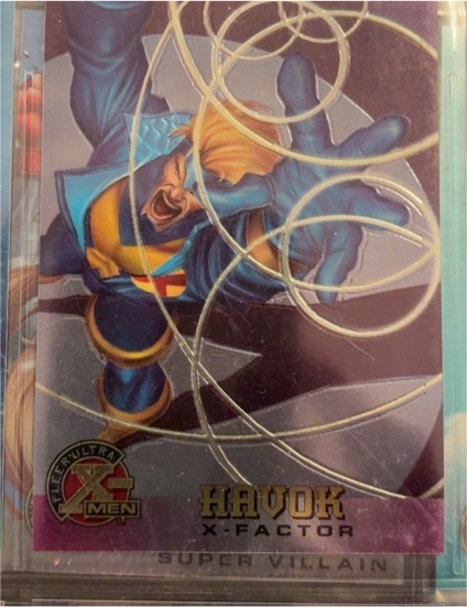 1995 Fleer Ultra X-Men Chromium #15 Havok — front