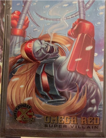 1995 Fleer Ultra X-Men Chromium #72 Omega Red — front