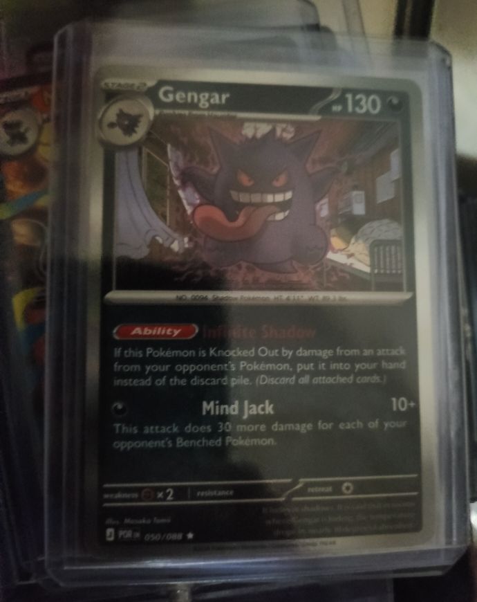 2008 Pokémon Perfect Order #050 Gengar — front