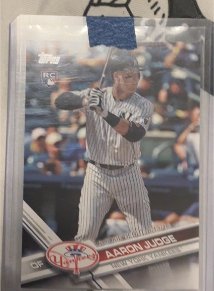2017 Topps #287 Aaron Judge — front
