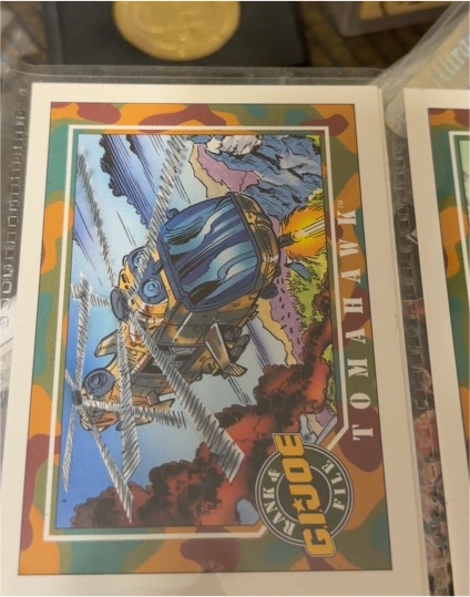 1991 Impel G.I. Joe #10 Tomahawk — front
