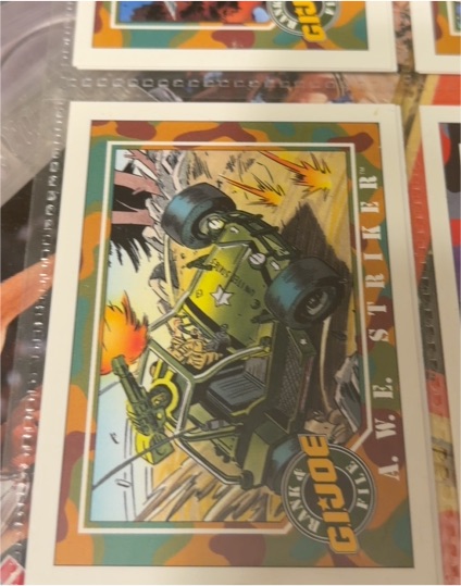 1991 Impel GI Joe Series 1 #13 A.W.E. Striker — front