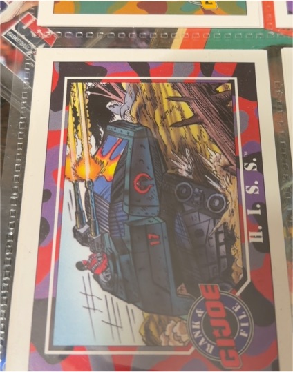 1991 Impel G.I. Joe #16 H.I.S.S. — front