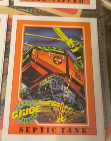 1991 Impel GI Joe #6 Septic Tank — front