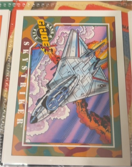 1991 Impel GI Joe #8 Skystriker — front