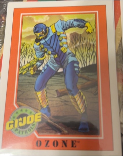 1991 Impel GI Joe Series 1 #7 Ozone — front