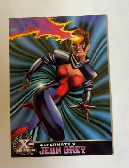 1995 Fleer Ultra X-Men Chromium #12 Jean Grey Alternate X — front