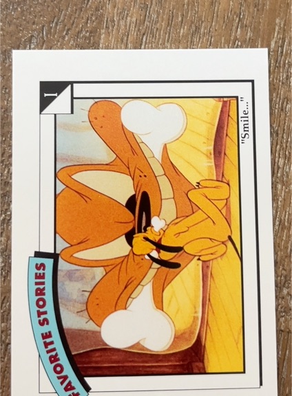 1991 Impel Disney Favorite Stories #12 Pluto — front