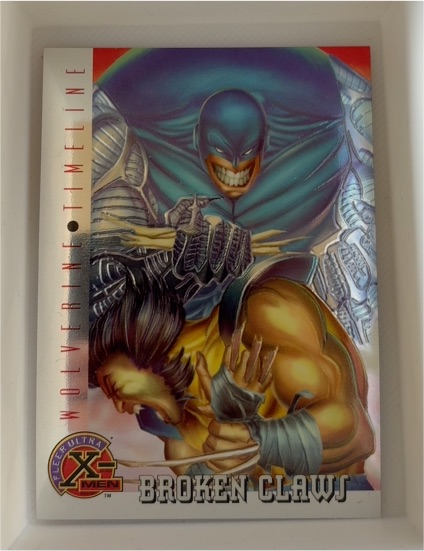 1995 Fleer Ultra X-Men Chromium #88 Broken Claws Wolverine — front