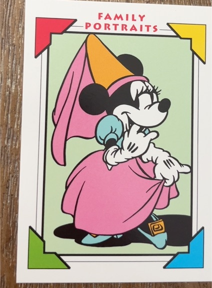 1991 Impel Disney #113 Minnie Mouse Brave Little Tailor Family Portraits — front