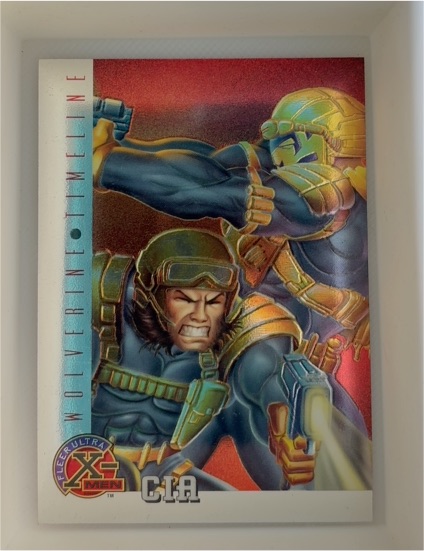 1995 Fleer Ultra X-Men Chromium #81 CIA — front