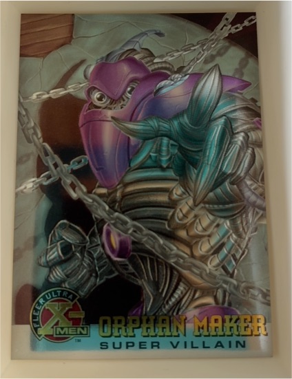 1995 Fleer Ultra X-Men #73 Orphan Maker Super Villain — front