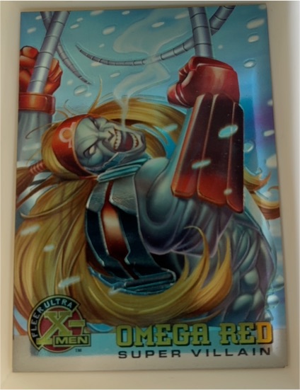 1995 Fleer Ultra X-Men Chromium #72 Omega Red — front