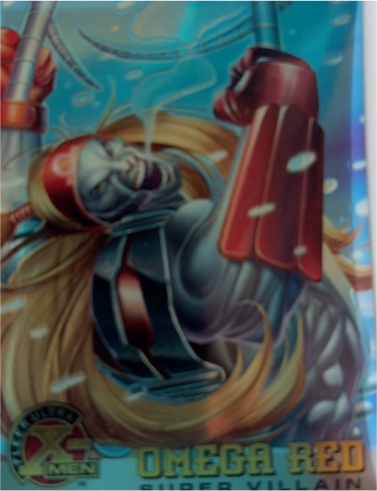 1995 Fleer Ultra X-Men Chromium #72 Omega Red — front