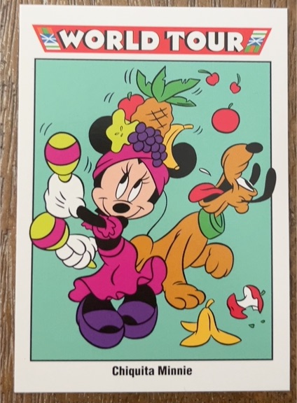 1991 Impel Disney Collector Cards #206 Chiquita Minnie — front