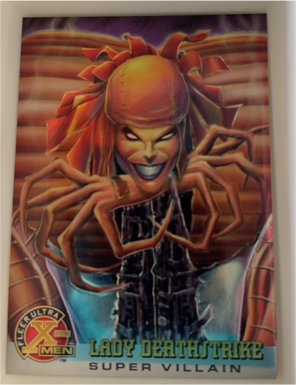 1995 Fleer Ultra X-Men Chromium #67 Lady Deathstrike — front