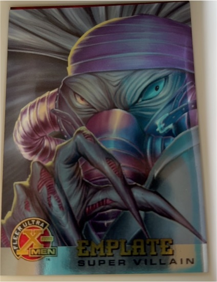 1995 Fleer Ultra X-Men Chromium #64 Emplate — front