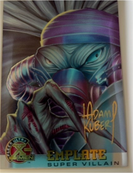1995 Fleer Ultra X-Men Chromium #64 Emplate — front