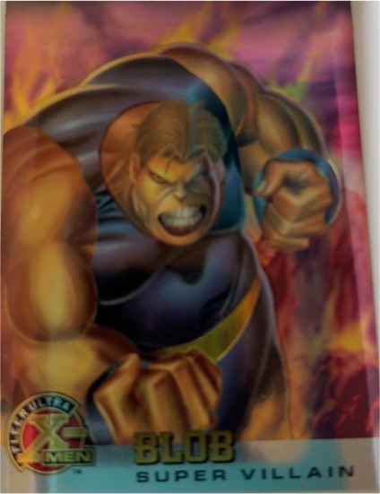 1995 Fleer Ultra X-Men Chromium #61 Blob — front