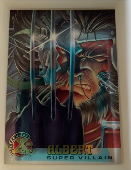 1995 Fleer Ultra X-Men Chromium #58 Albert — front