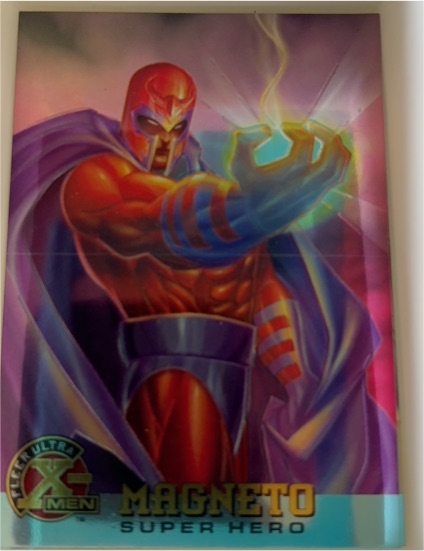 1995 Fleer Ultra X-Men #55 Magneto Super Hero — front