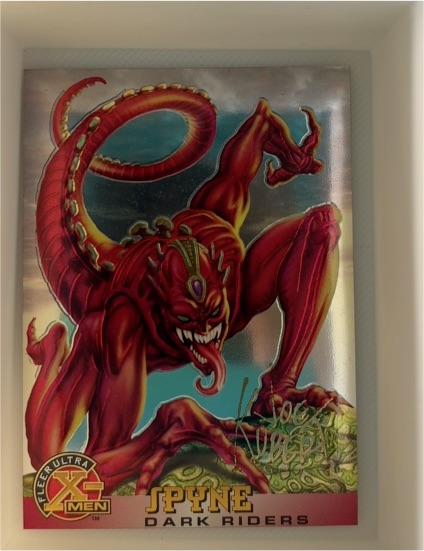 1995 Fleer Ultra X-Men Chromium #48 Spyne — front