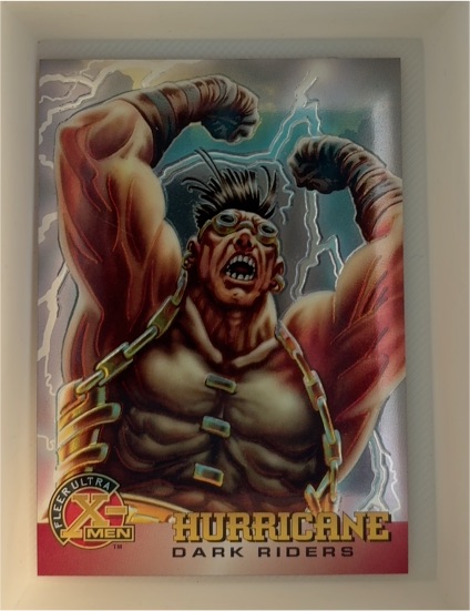 1995 Fleer Ultra X-Men Chromium #46 Hurricane Dark Riders — front