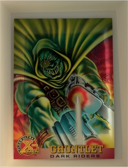 1995 Fleer Ultra X-Men Chromium #44 Gauntlet — front