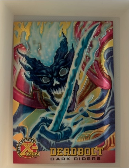 1995 Fleer Ultra X-Men Chromium #43 Deadbolt — front