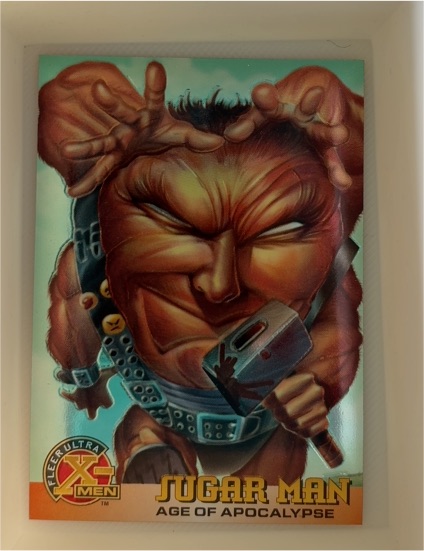 1995 Fleer Ultra X-Men All-Chromium #41 Sugar Man — front