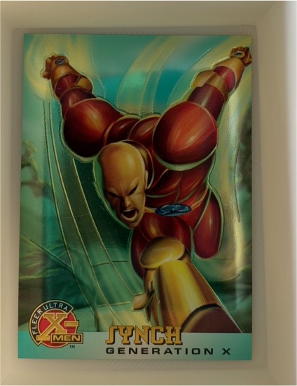 1995 Fleer Ultra X-Men Chromium #37 Synch — front