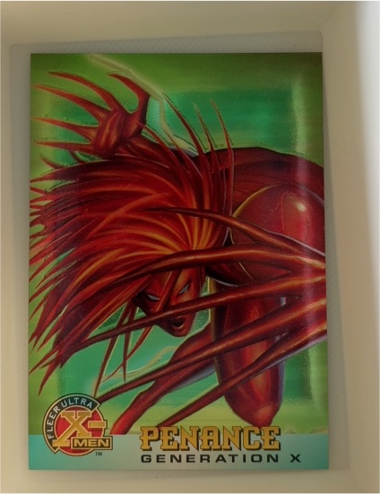 1995 Fleer Ultra X-Men Chromium #35 Penance — front