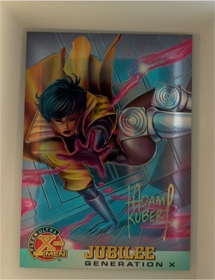 1995 Fleer Ultra X-Men Chromium #32 Jubilee — front