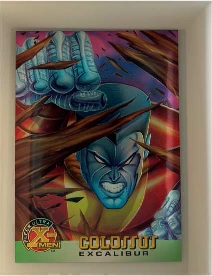1995 Fleer Ultra X-Men #25 Colossus Excalibur — front
