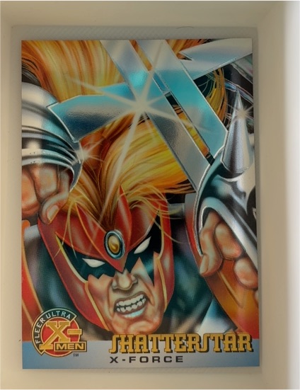 1995 Fleer Ultra X-Men Chromium #23 Shatterstar — front