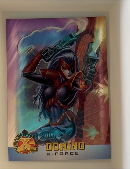 1995 Fleer Ultra X-Men #22 Domino X-Force — front