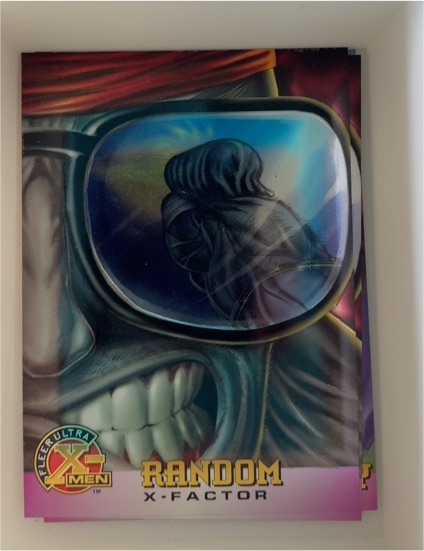 1995 Fleer Ultra X-Men Chromium #17 Random X-Factor — front