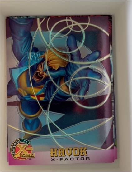 1995 Fleer Ultra X-Men Chromium #15 Havok — front