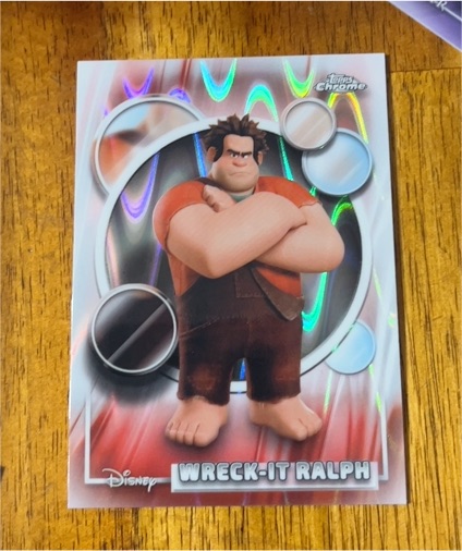 2026 Topps Chrome Disney #134 Wreck-It Ralph — front