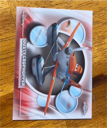 2026 Topps Chrome Disney Planes #161 Dusty Crophopper — front