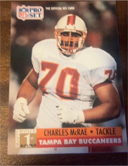 1991 Pro Set #736 Charles McRae — front