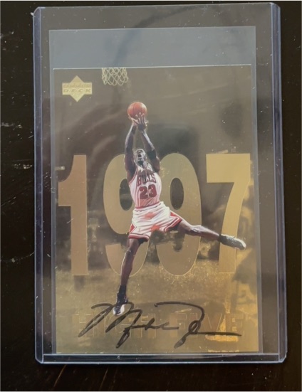 1997 Upper Deck Michael Jordan Bulls Highlights #12 of 12 — front