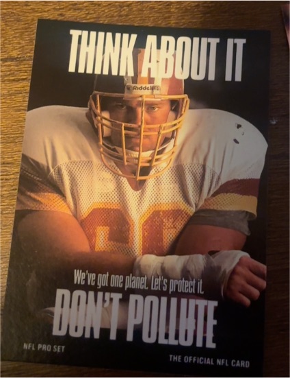 1991 Pro Set #724 Joe Jacoby Washington Redskins — front