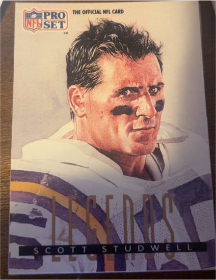 1991 Pro Set #700 Scott Studwell — front