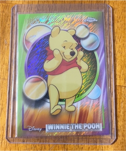 2026 Topps Chrome Disney #100 Winnie the Pooh — front