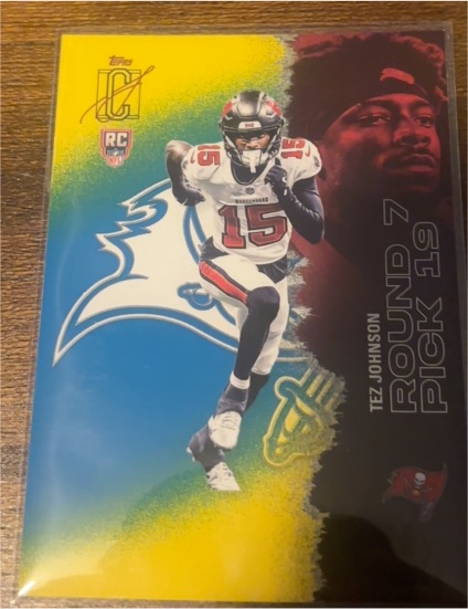 2025 Topps Signature Class #124 Tez Johnson — front