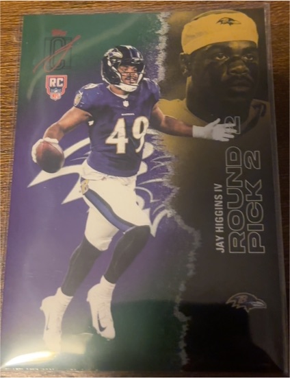 2025 Topps Signature Class #191 Jay Higgins IV — front